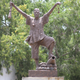 A statue of Asameni.